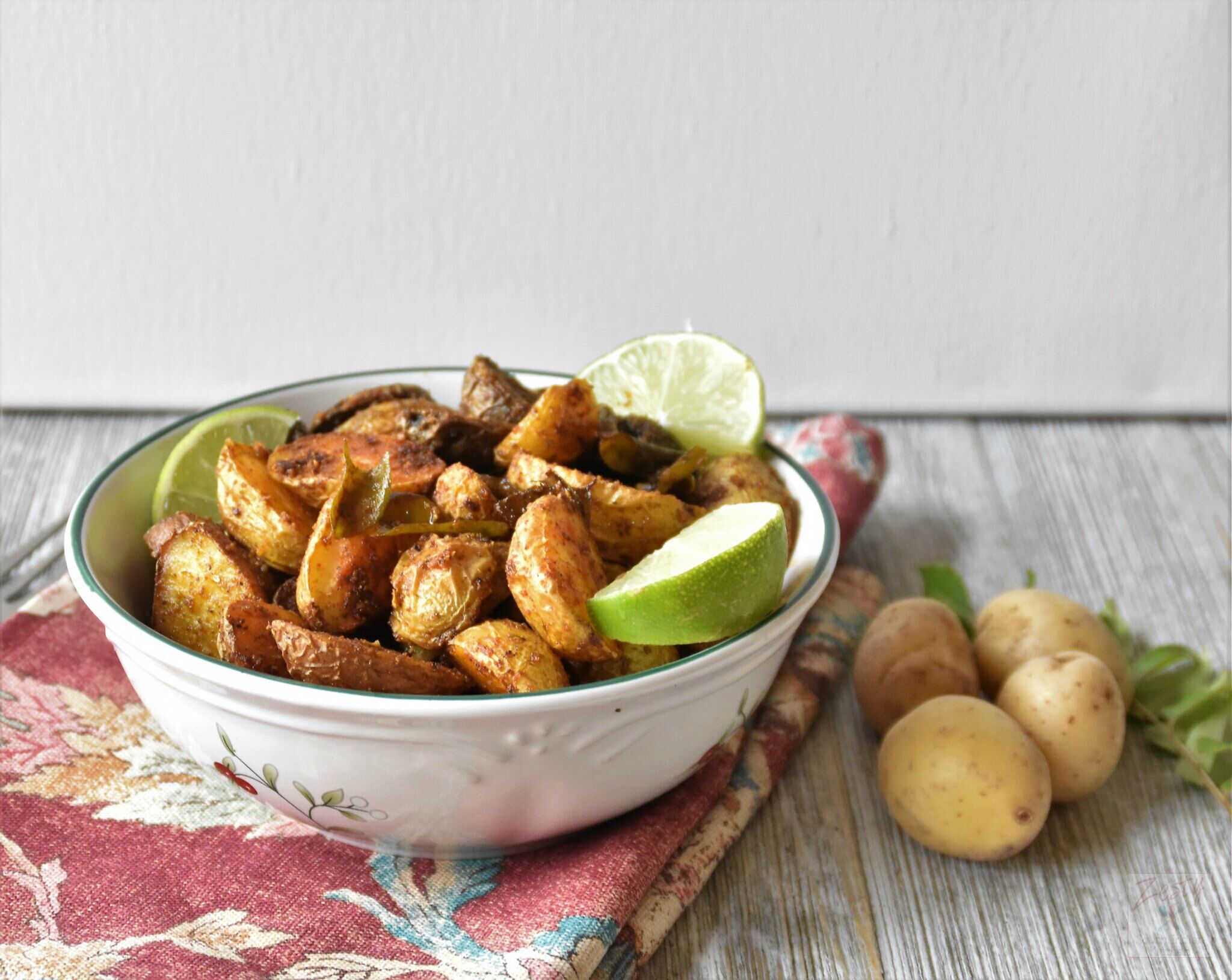 Spiced Roasted Potatoes - Zesty South Indian Kitchen