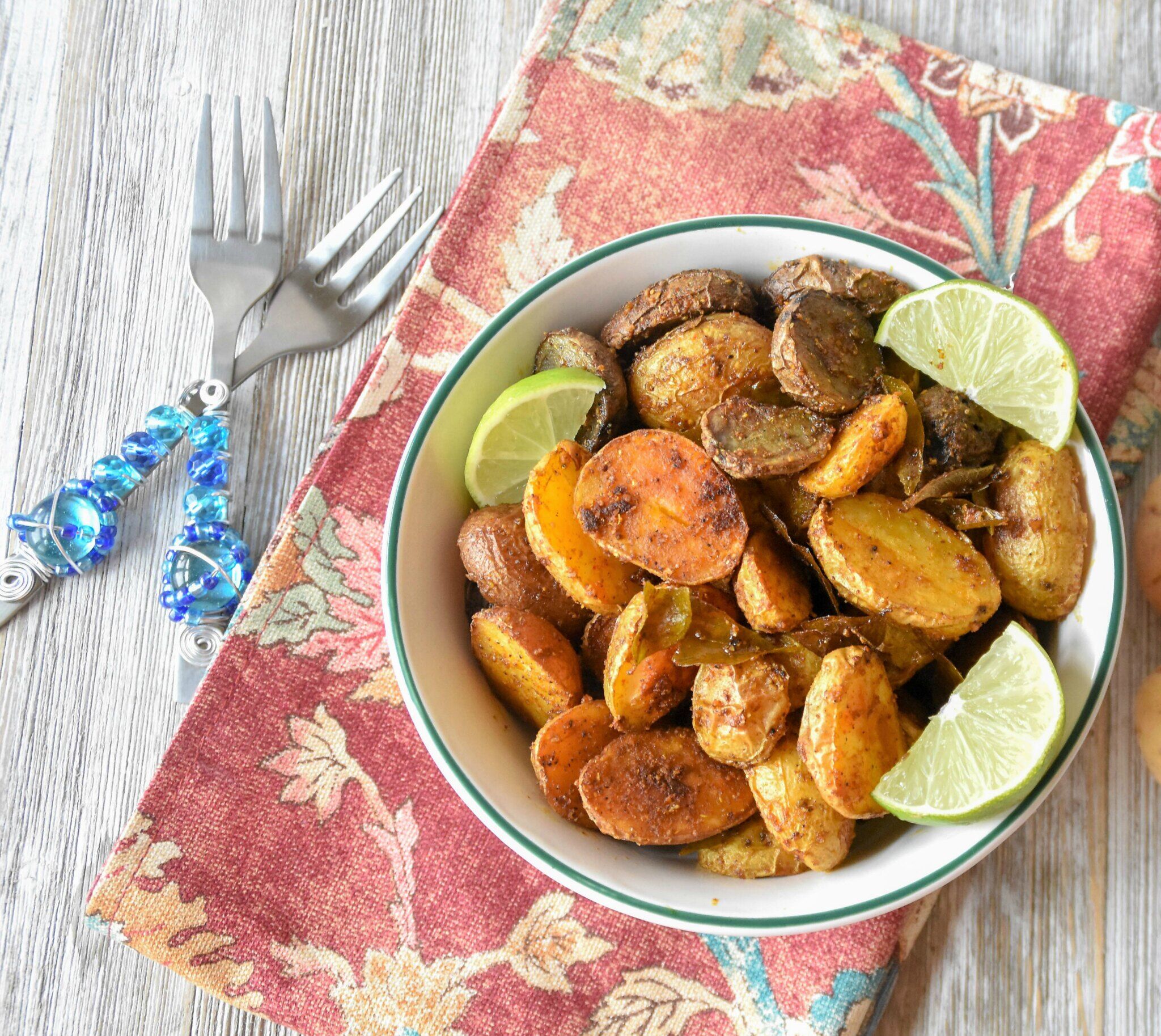 Spiced Roasted Potatoes - Zesty South Indian Kitchen