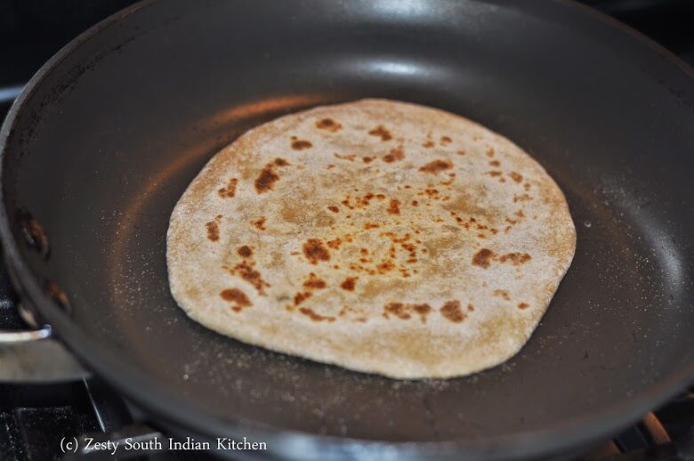 Mooli ka paratha/ Radish Stuffed Flat Bread - Zesty South Indian Kitchen