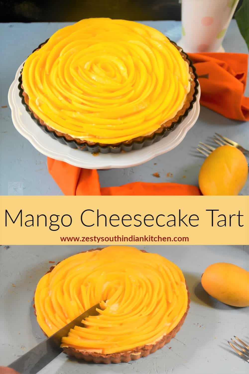 🥭MANGO ROSE CHEESECAKE 🥭 🍰 If you're a Mango lover, you'll drool o... |  TikTok