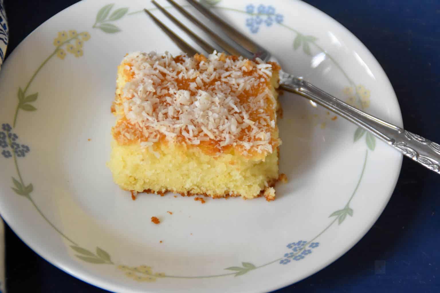 Semolina Cake - Lavender and Lime