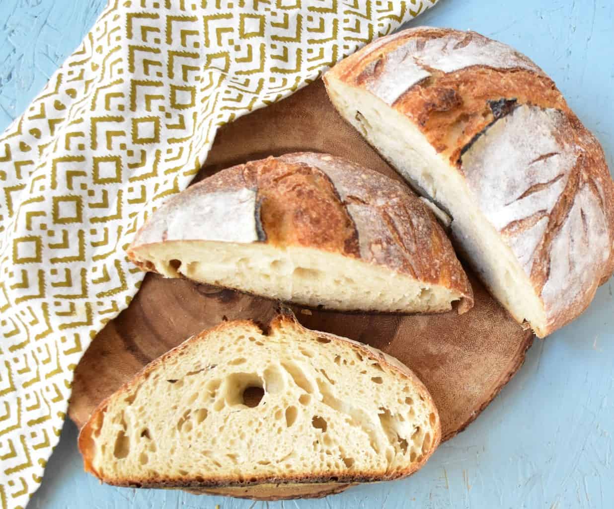 Simple Sourdough bread With All-purpose flour - Zesty South Indian Kitchen