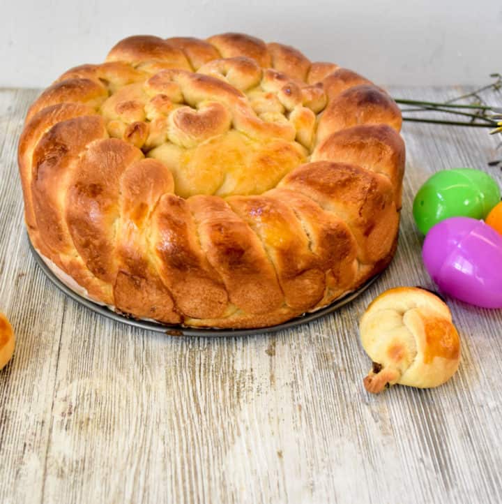 Sourdough Osterbrot: German Easter Bread - Zesty South Indian Kitchen