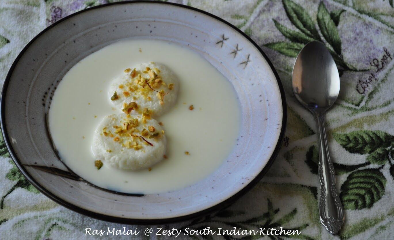 Rasmalai - Zesty South Indian Kitchen