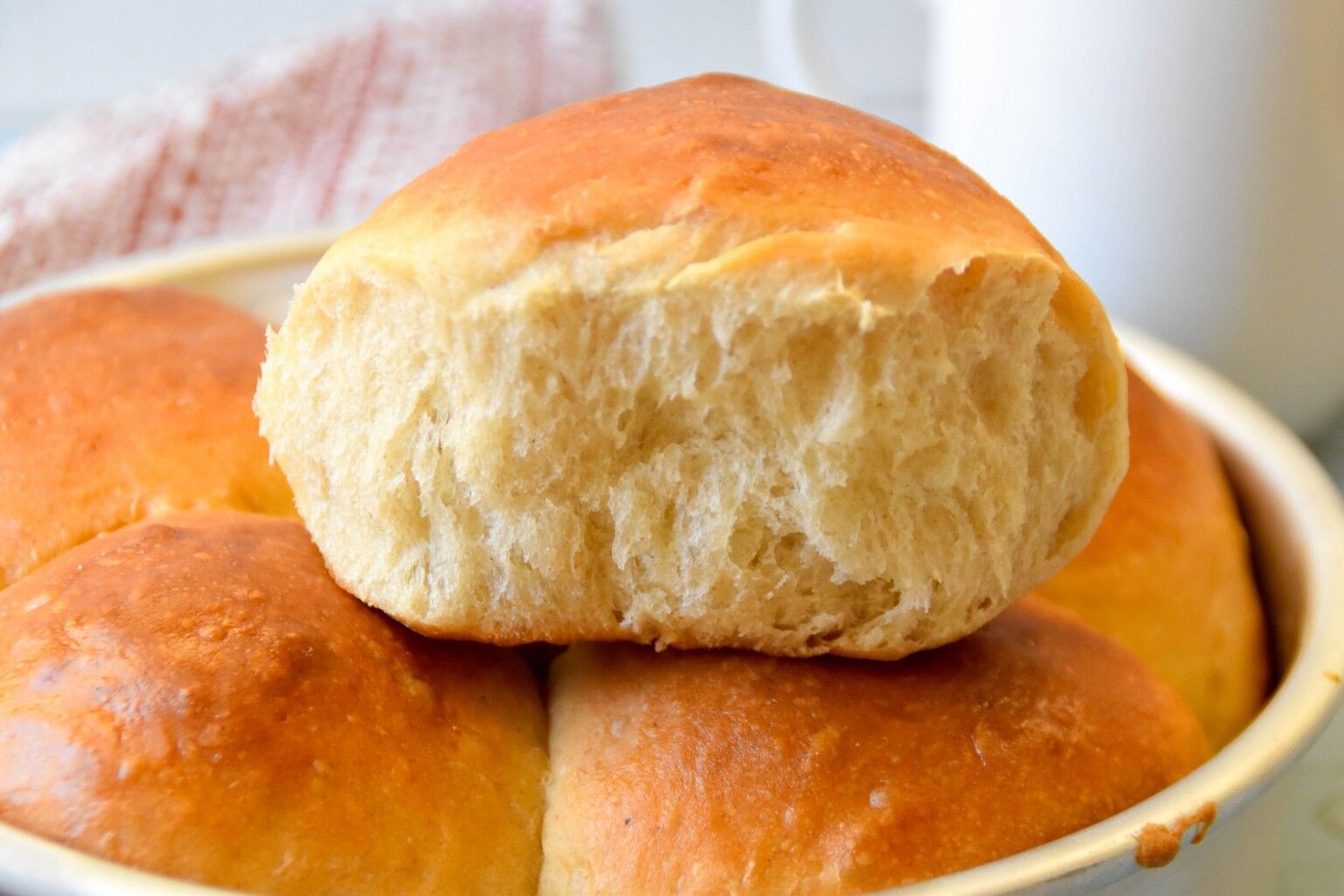 Sourdough Custard Buns #BreadBakers - Zesty South Indian Kitchen