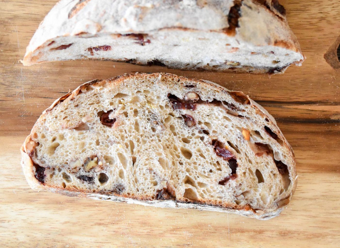 Cranberry Walnut Orange Sourdough Bread - Zesty South Indian Kitchen