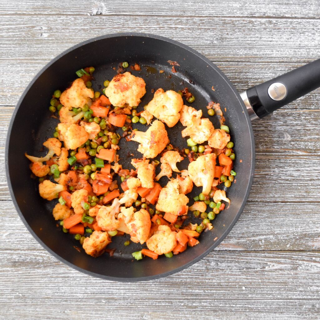 Easy One Pot Cauliflower Stir Fry Zesty South Indian Kitchen